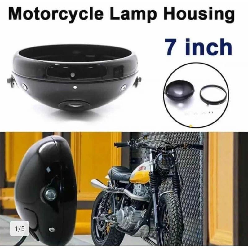 batok lampu khusus lampu 7 inch