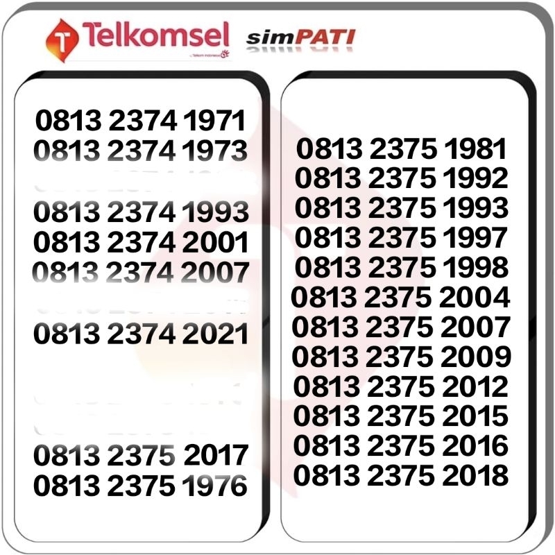 Perdana Simpati Serian Tahun Lahir Murah