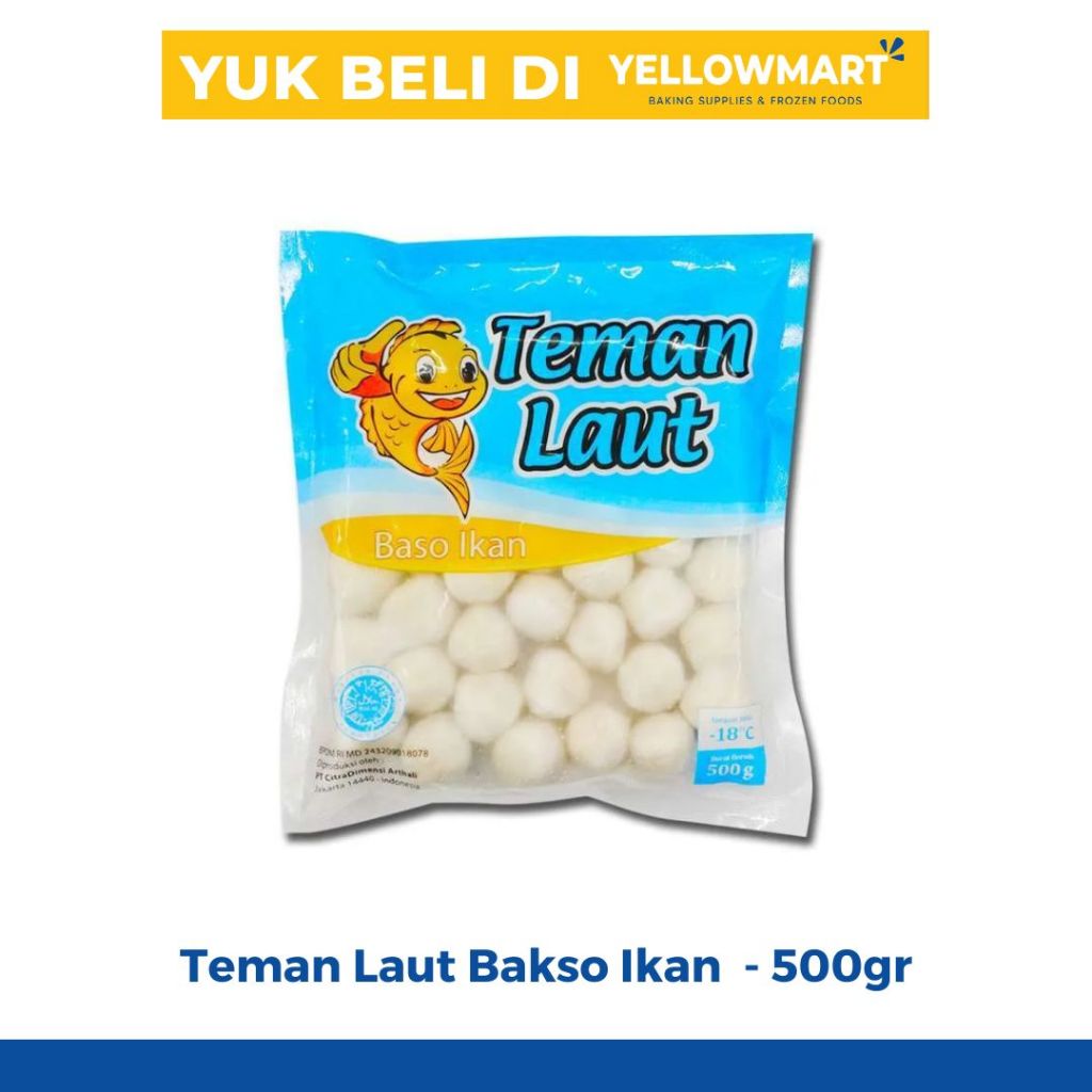 

Bakso Ikan Teman Laut 500 gr