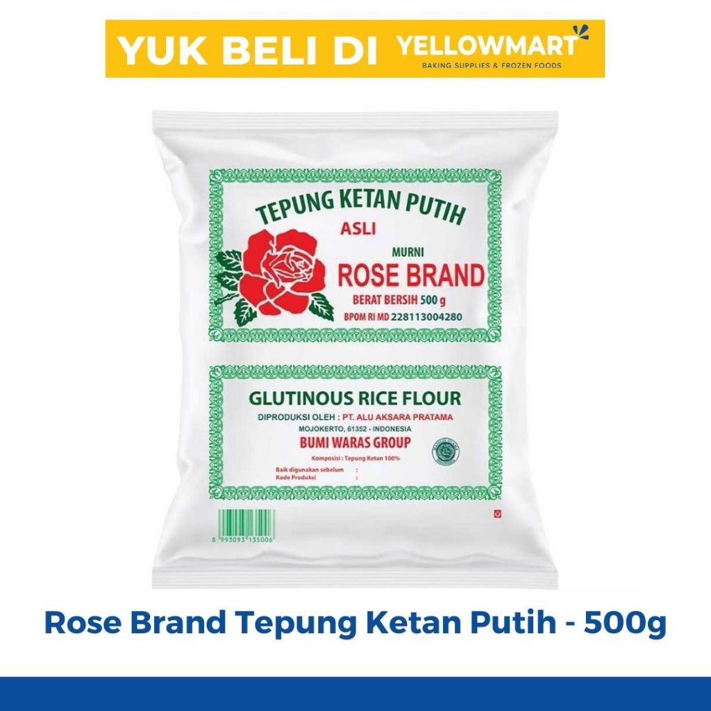 

Rose Brand Tepung Ketan Putih - 500g