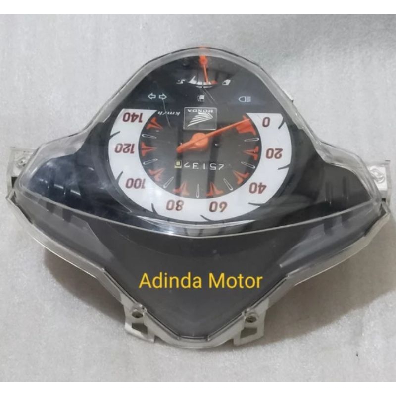 speedometer beat karburator original bawaan motor