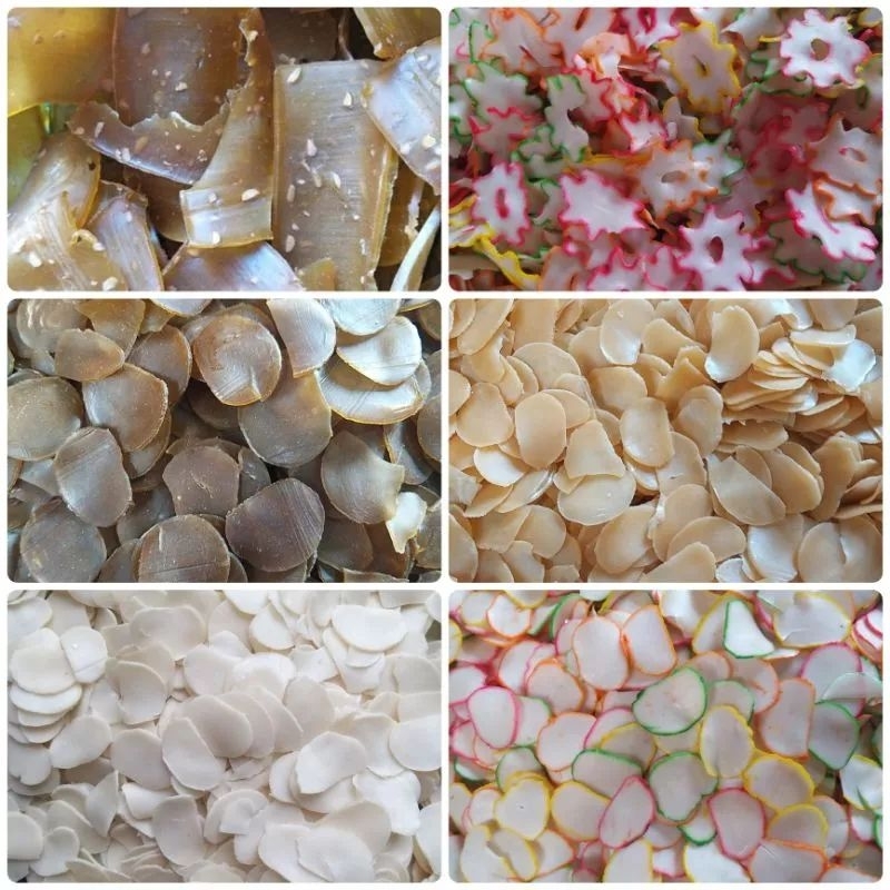 

MURAH Aneka Krupuk Mentah berat 250 grm / Kerupuk Seblak / Kerupuk Mentah