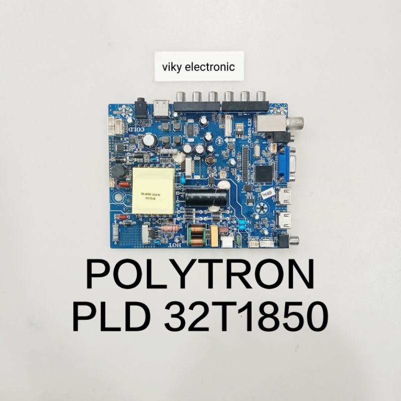 POLYTRON PLD 32T1850 mainboard mb modul mobo mesin tv POLYTRON PLD 32T1850