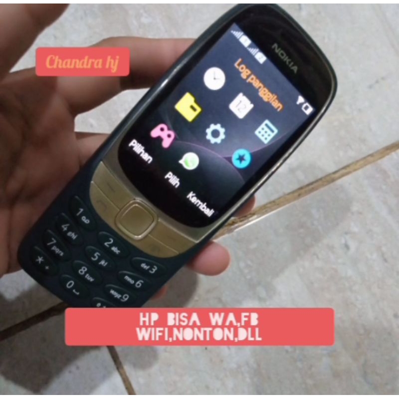 hp murah BS watsap hp Nokia 6310 Bs wa dual Sim bisa Tkmsl dll