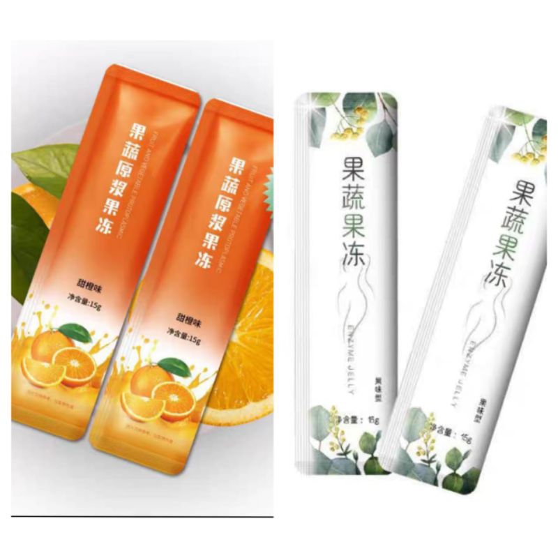 Jelly Detox Enzyme & collagen pelancar BAB (eceran) 1 sachet