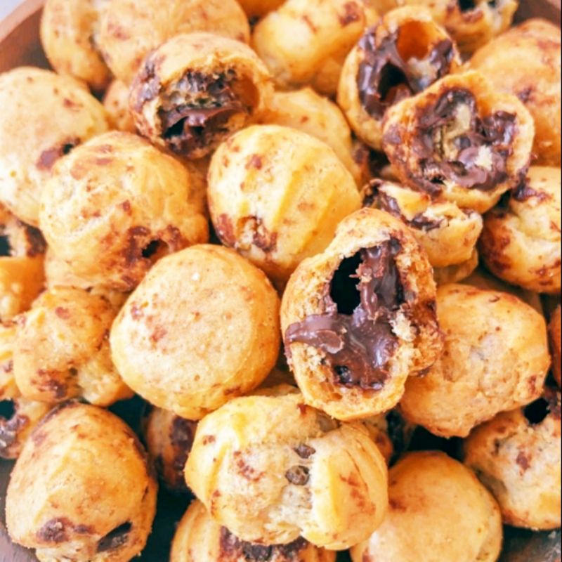 

kue soes coklat 100 gr