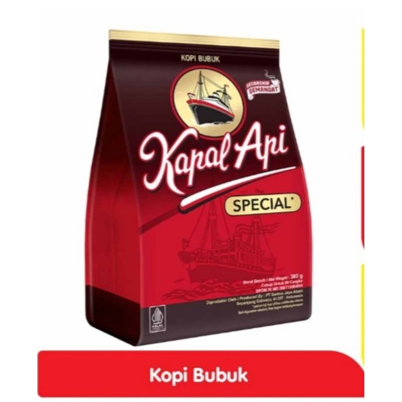 

Kapal Api Special Kopi Bubuk 380 gr