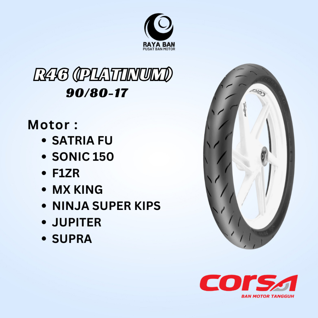 Ban Motor Corsa Platinum R46 90/80-17 TL