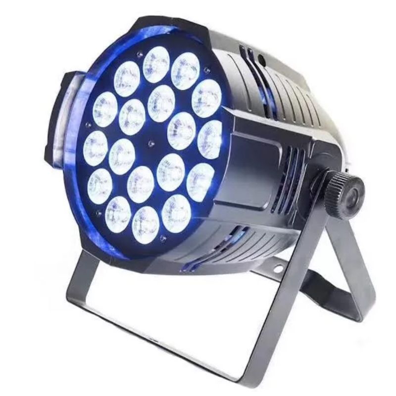 Lampu Parled Light 18x10w Full Color 18 LED 10 watt body besi Merk Redsun par led 18x10watt