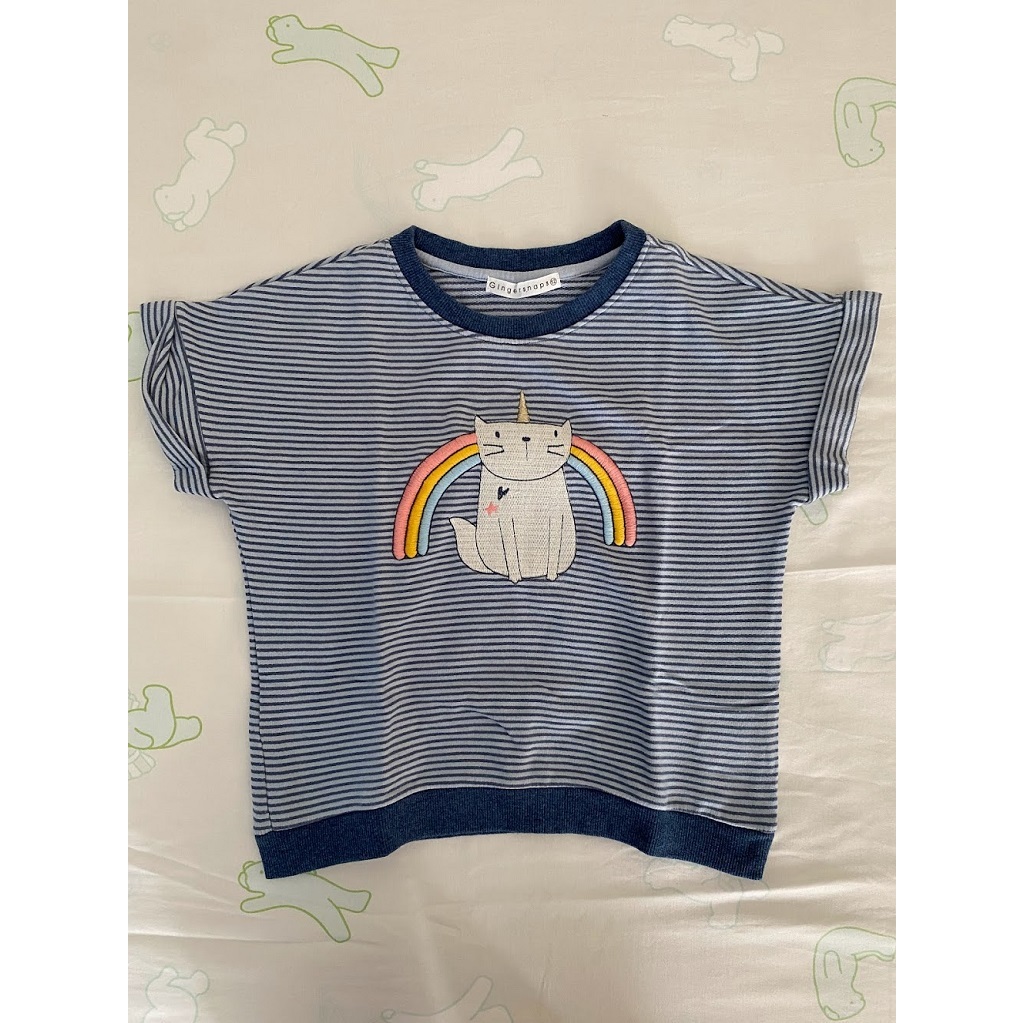 Top Gingersnaps - Blue Stripes Caticorn