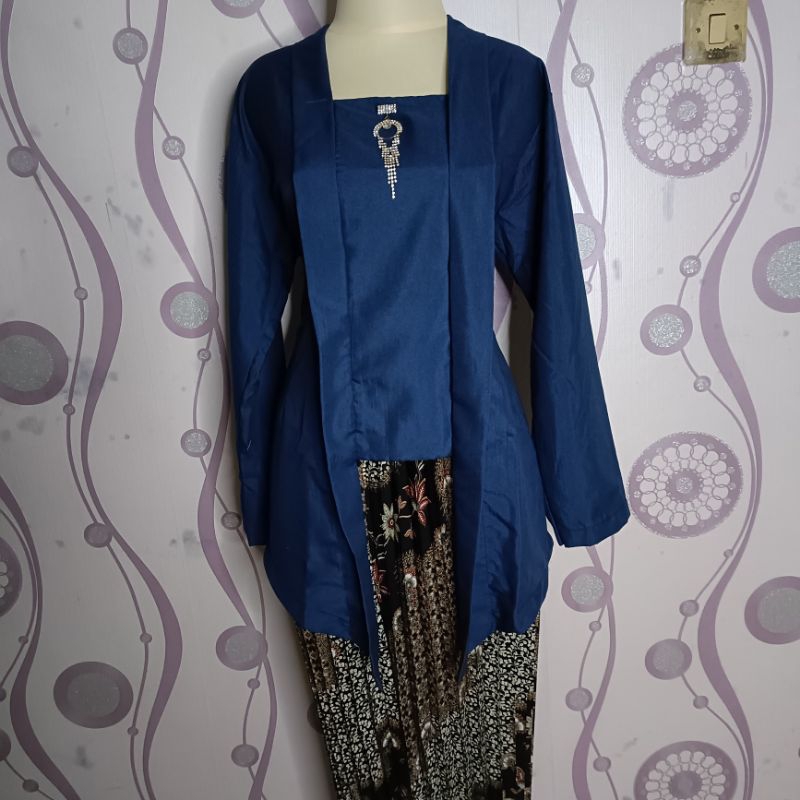 Nozamstore~Kebaya Modern Kutubaru Katun Premium/kebaya Kutubaru/kebaya modern/kebaya tradisional/keb