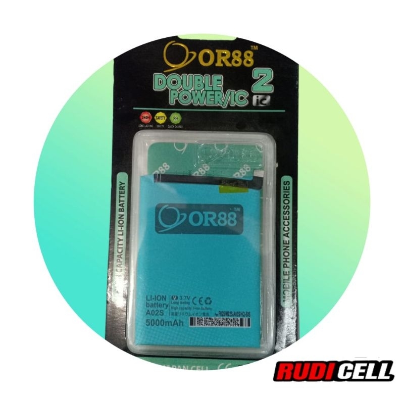 Baterai Samsung A02S OR88 Double power