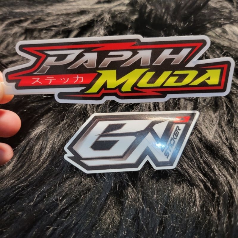 stiker kata2 papah muda