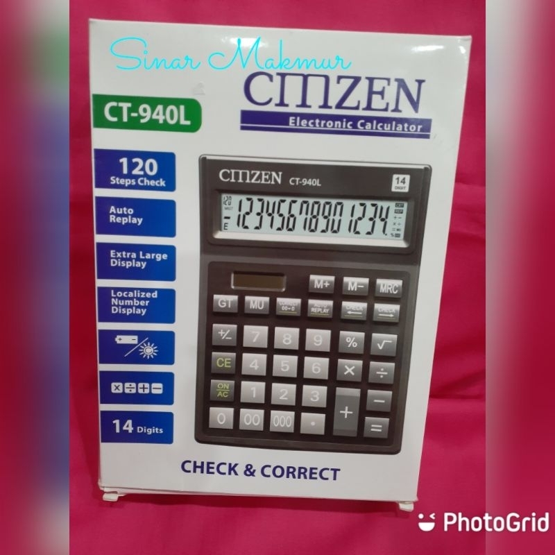 

KALKULATOR CMZEN CT 940L 14 digit