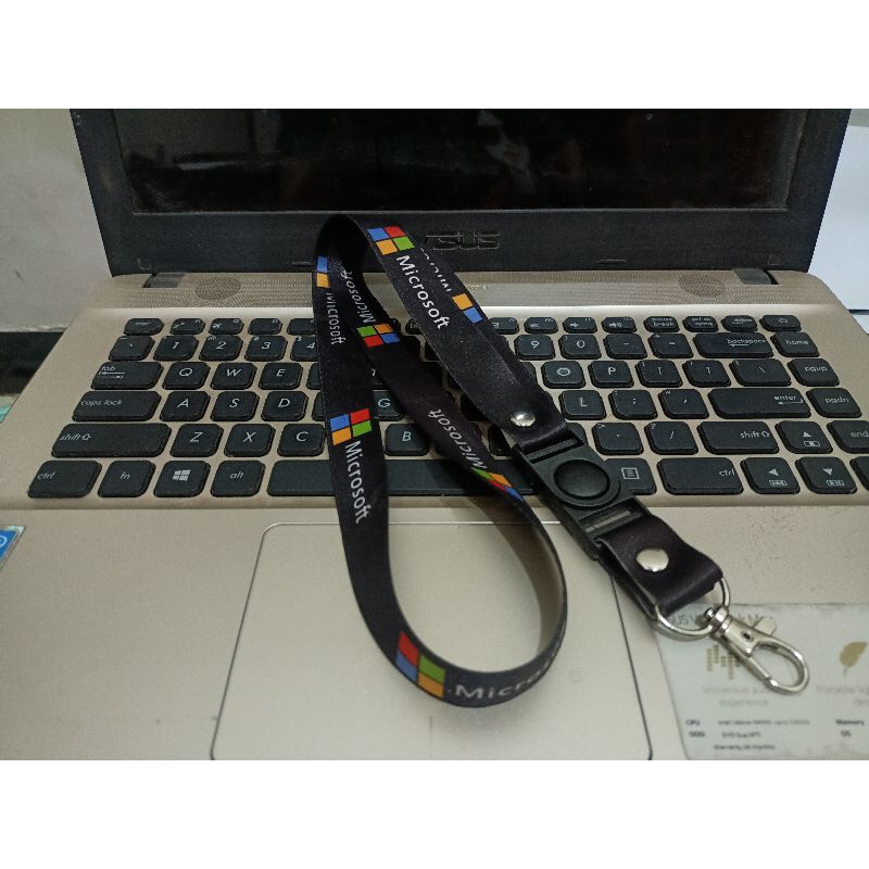 

Lanyard / Tali id card Microsoft (READY STOCK) Mouurahhh