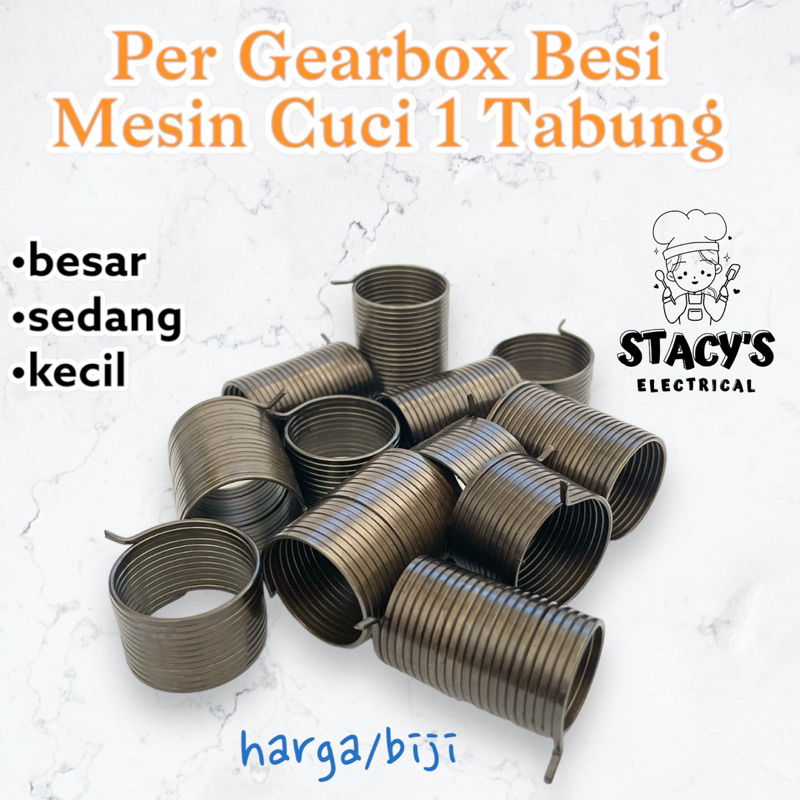 PER GEARBOX MESIN CUCI 1 TABUNG/ GEARBOX BESI SATU TABUNG