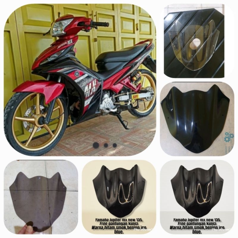 VISOR JUPITER MX NEW 135 BATMAN