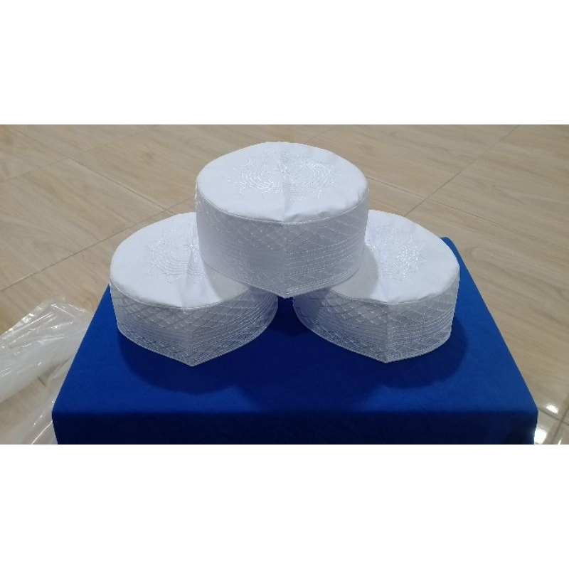 Peci Haji Madinah Hitam Putih Termurah Eceran kodian Kopiah Madinah Jaring original