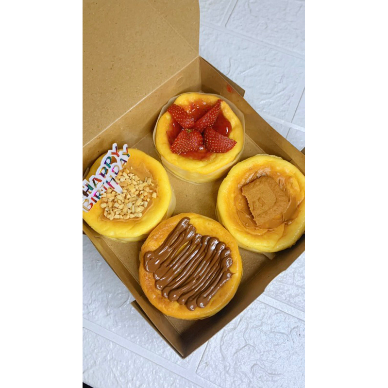 

Cheese cake box of 4