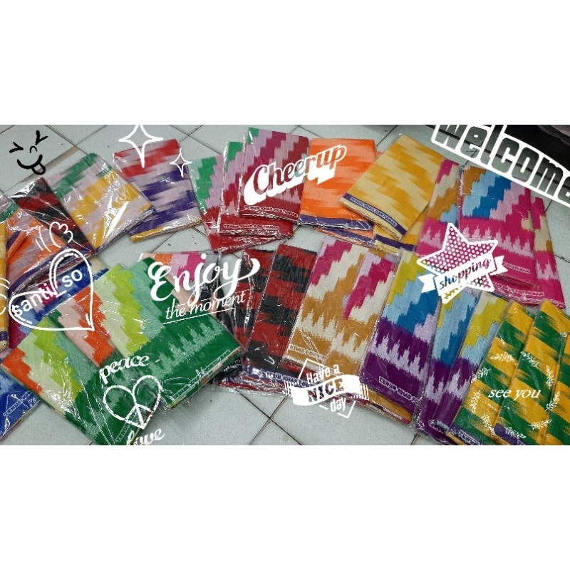 KAIN SARUNG corak INSANG khas PONTIANAK