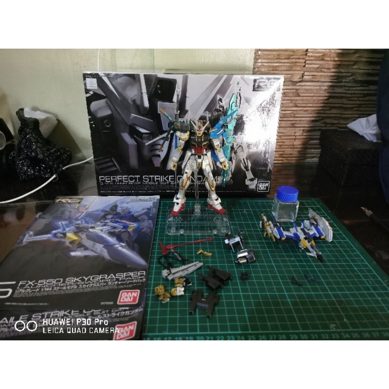 Rg 1/144 perfect strike gundam repaint bandai