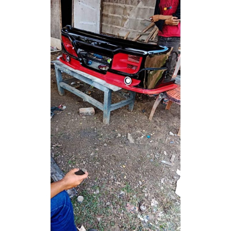 bemper depan carry futura dan t120ss bahan plat