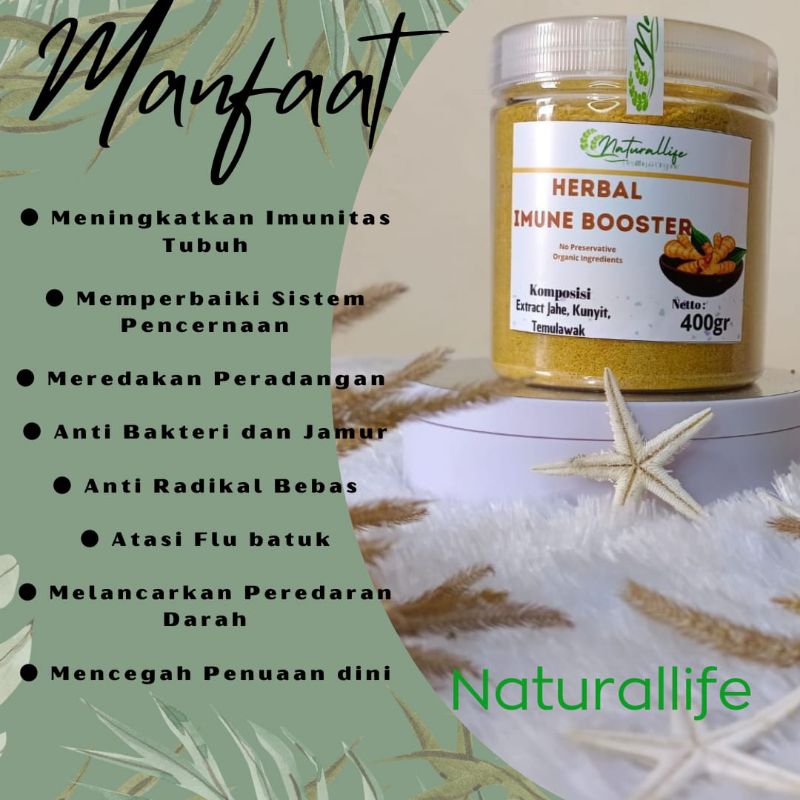 

HERBAL IMUNE BOOSTER MENJAGA IMUN DAN KESEHATAN
