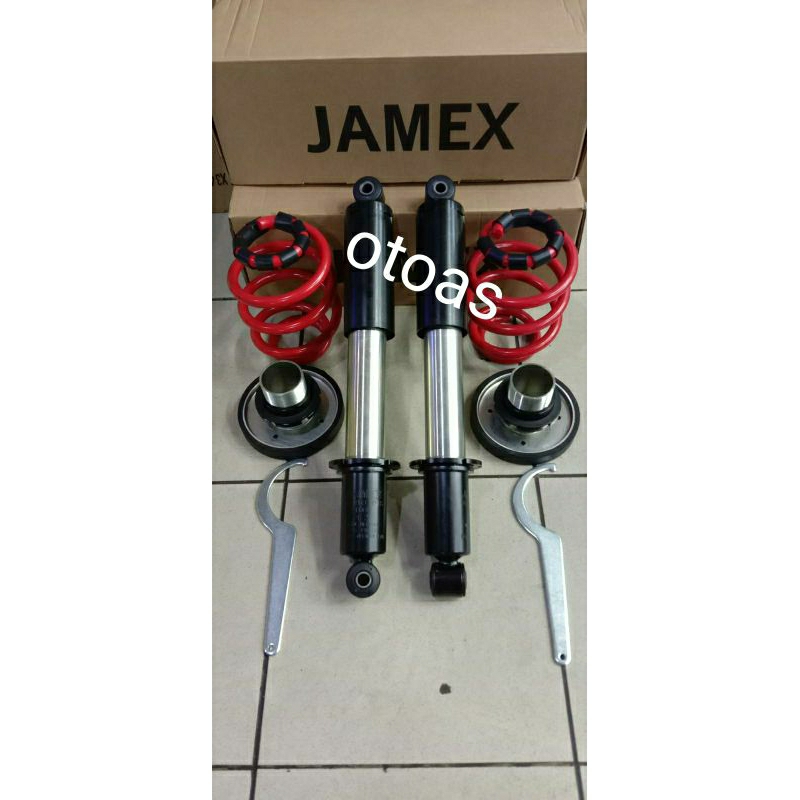 shock coilover jamex stell ceper / STD avanza / xenia OLD 2004-2011 belakang