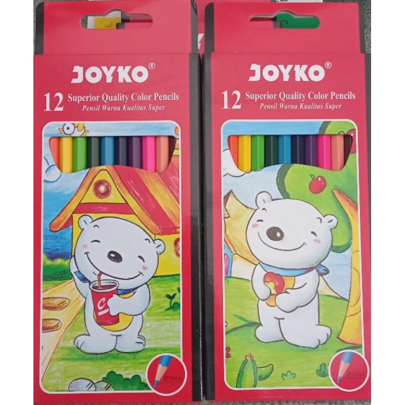 

Pensil Warna Joyko panjang 12 warna
