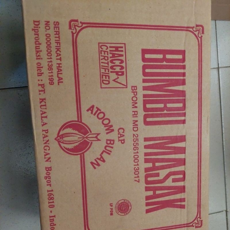 

BUMBU MASAK CAP ATOM BULAN 500GR [1 DUS]