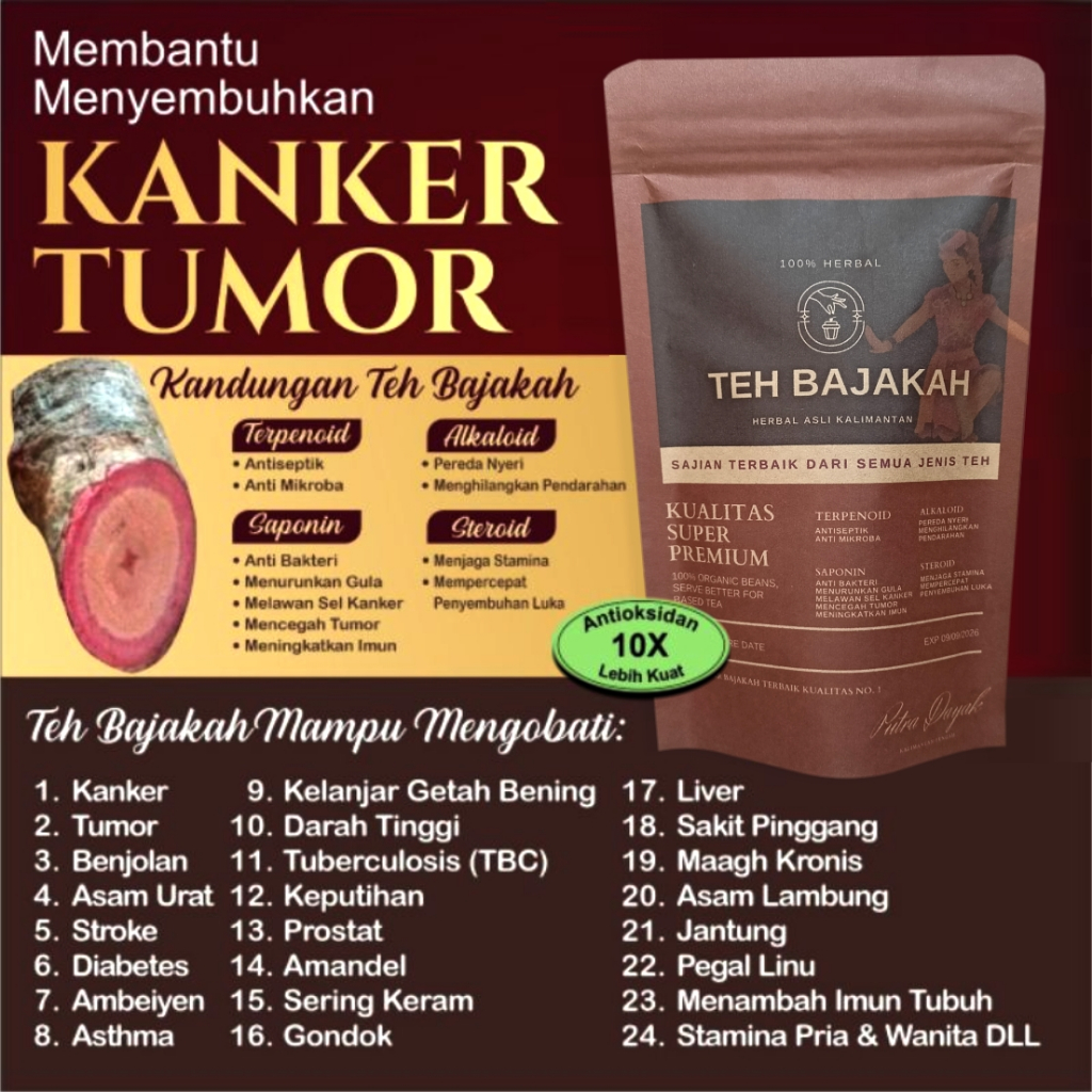 

Teh Kayu Bajakah Kalimantan Kualitas TERBAIK 100% Herbal Kayu Akar Bajakah Asli