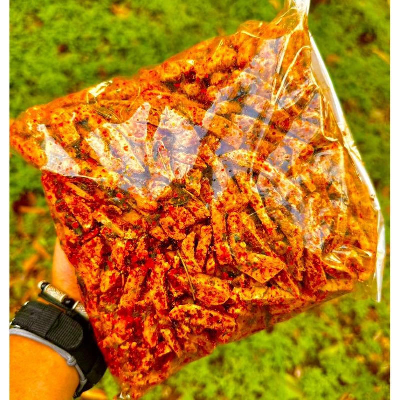 

Basreng pedas kemasan 500 gram