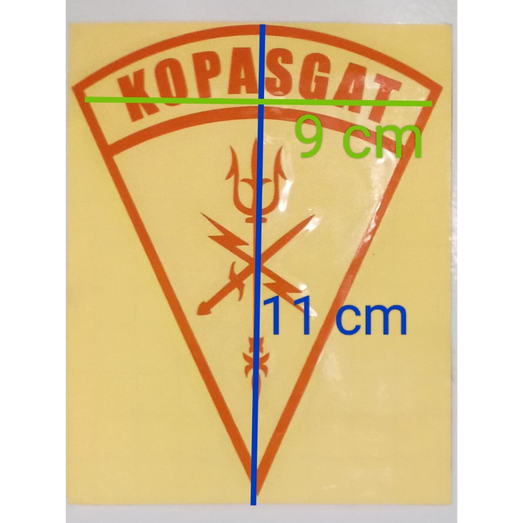 1191 STIKER MOBIL MOTOR KOPASGAT / STIKER KOPASGAT