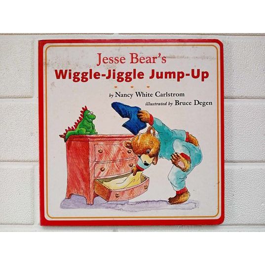 Jesse Bear's Wiggle - Jiggle Jump - Up (Ori, Bekas, Preloved)