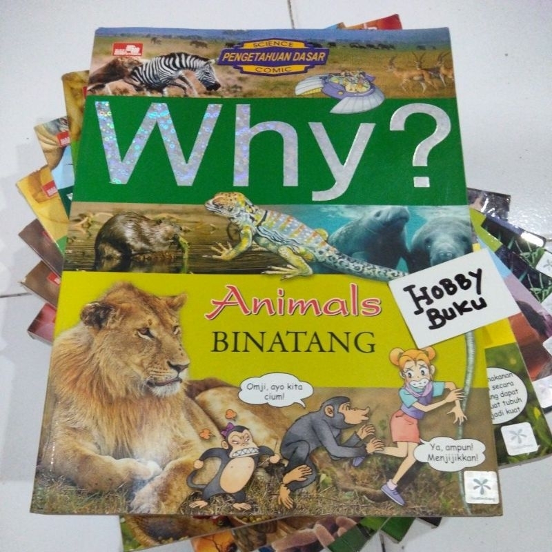 Komik Pengetahuan Serial Why Series