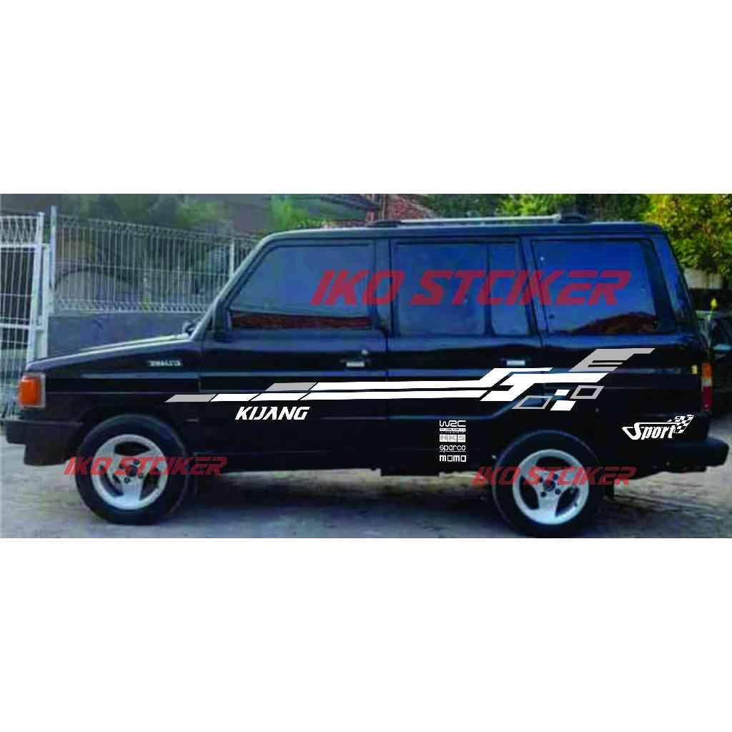 stciker cutting mobil kijang list scriker mobil kijang lgx all kijang