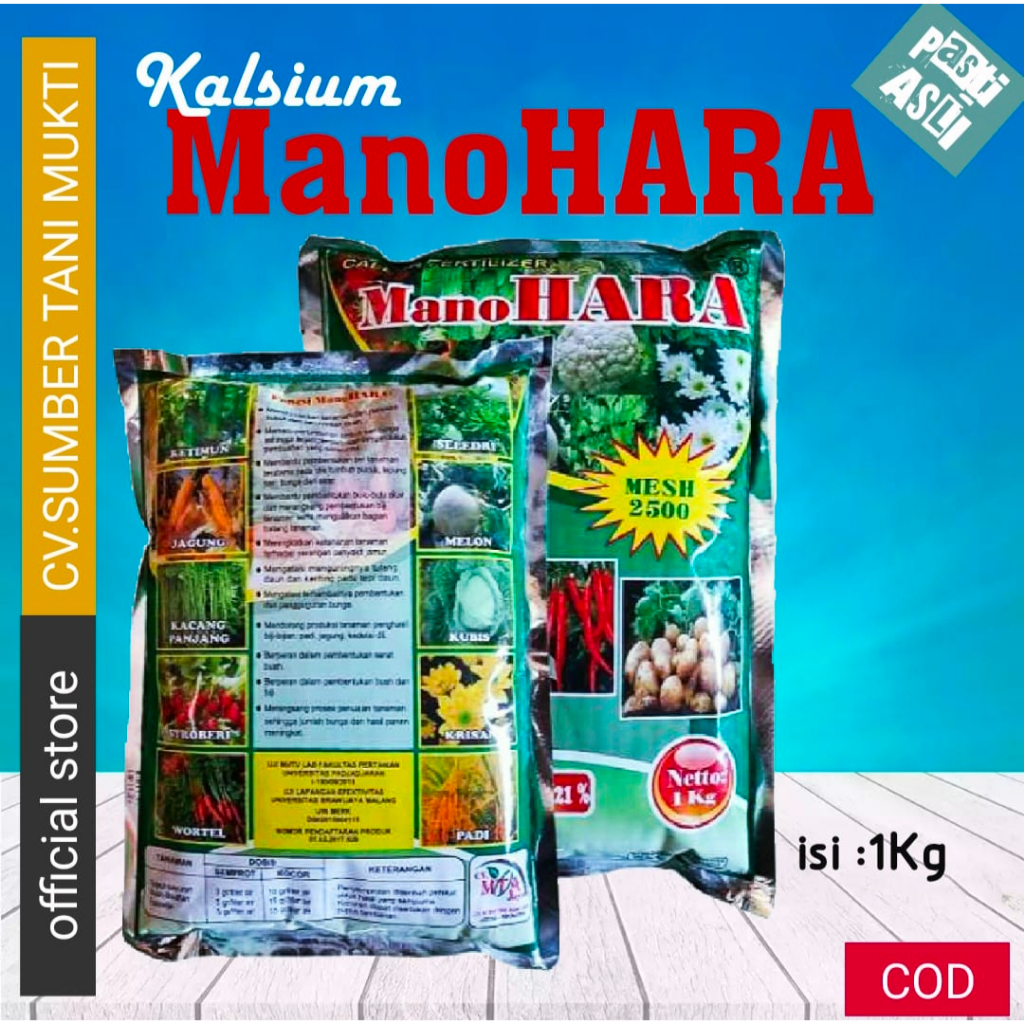 Kalsium Manohara 1Kg