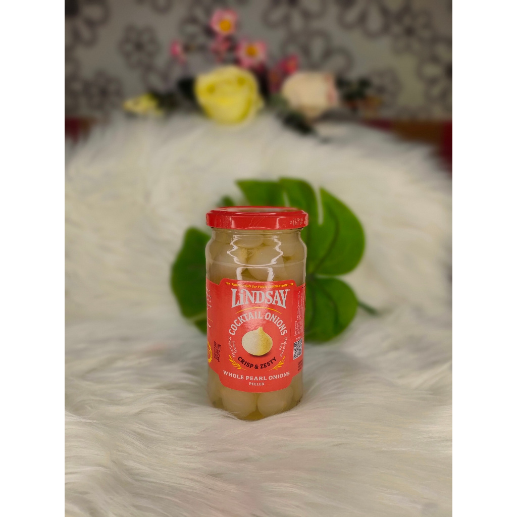 

LINDSAY COCKTAIL ONION IMPORT/ ACAR BAWANG PUTIH 208 GR