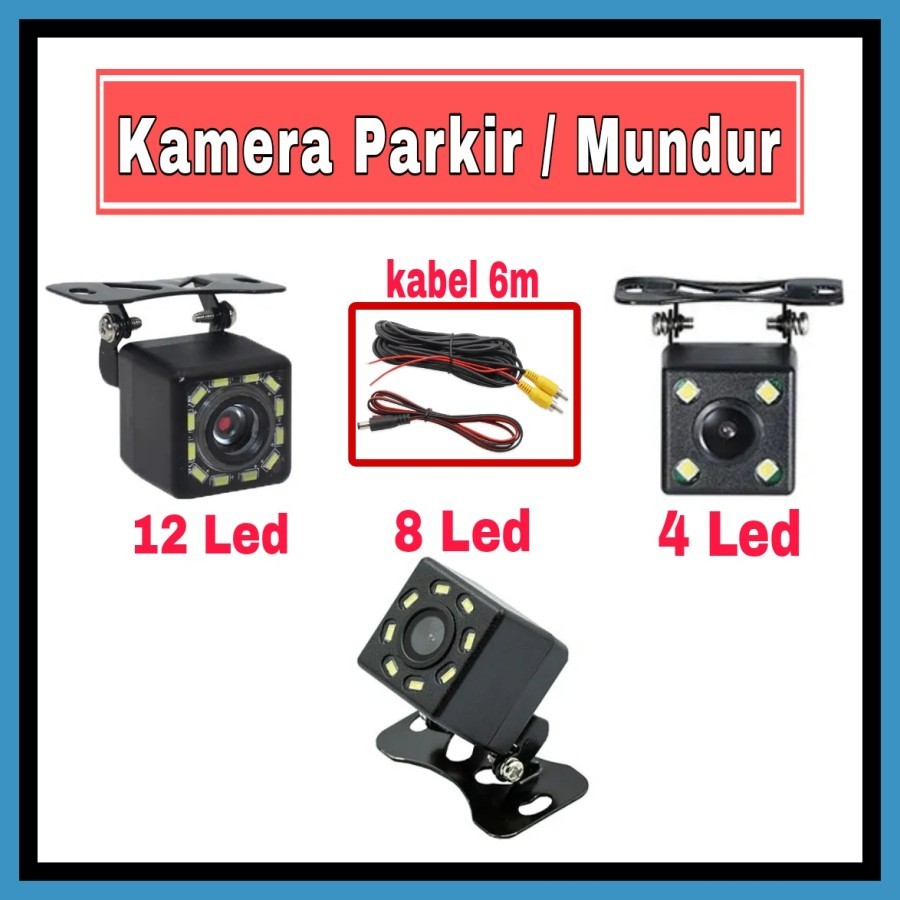 MH - Kamera Mundur / Parkir Mobil CCD Waterproof Universal Parking Camera