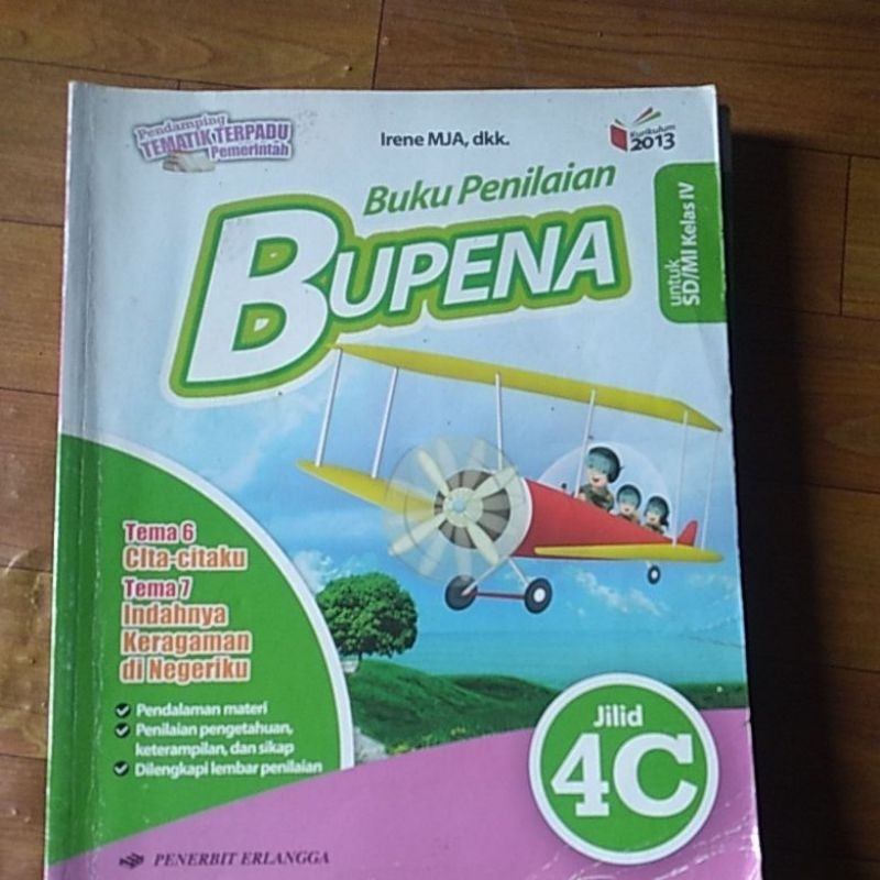 BUPENA 4C SD/MI KELAS 4 K13 EDISI REVISI (MINUS SUDAH DI ISI )