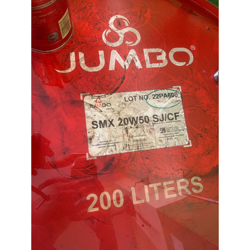 Eceran Oli mesin JUMBO SMX 20w50