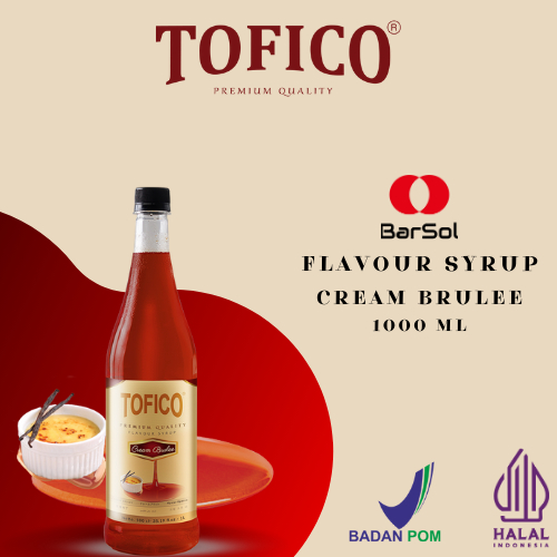 

Tofico Syrup Cream Brule 1000 Ml - Barsol Indonesia