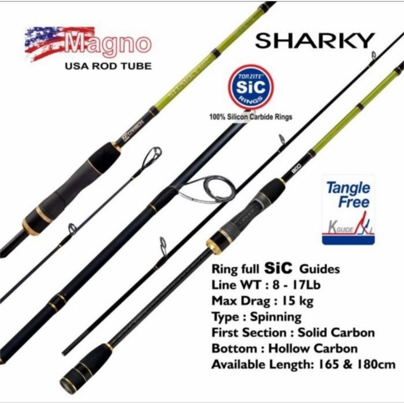 JORAN BLOOD MAGNO SHARKY 180CM