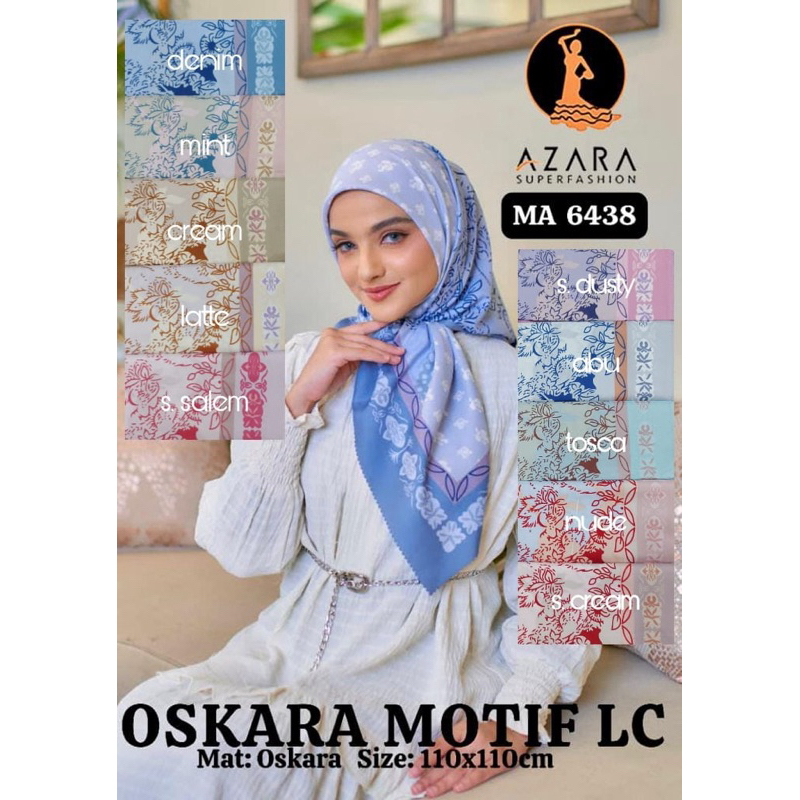 SEGIEMPAT VOAL OSKARA MOTIF LOGO AZARA