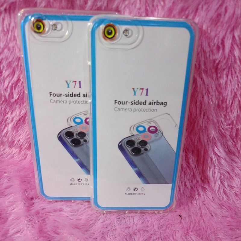 SoftCase Casing VIVO Y71 Silikon Bening Transparan pelindung belakang hp+camera