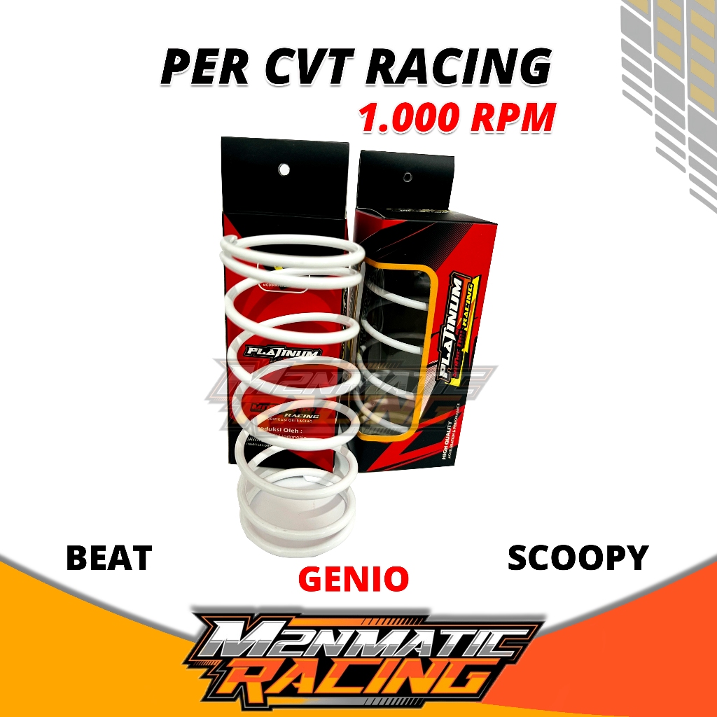 PER CVT 1000 RPM BEAT FI ESP - GENIO - SCOOPY ESP PER CVT 1000 RPM BAJA KARBON PER CVT RACING KIRIAN