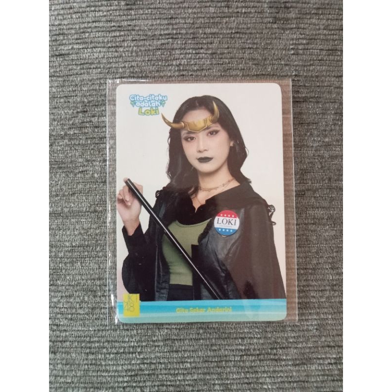 photocard gita JKT48 cita-cita masa kecilku