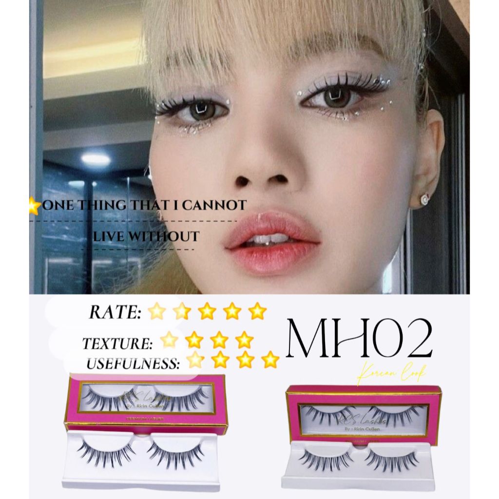 RCS bulu mata korean makeup look bulu mata palsu
