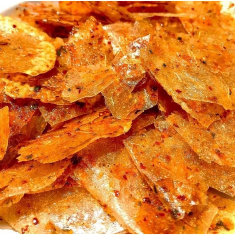 

Keripik Kaca Pedas Daun Jeruk