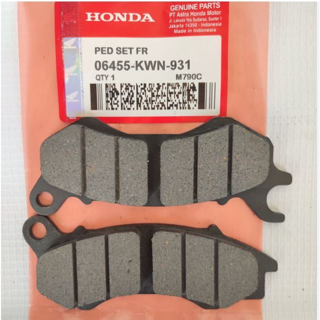 Dispad Depan Motor Honda PCX KWN 931
